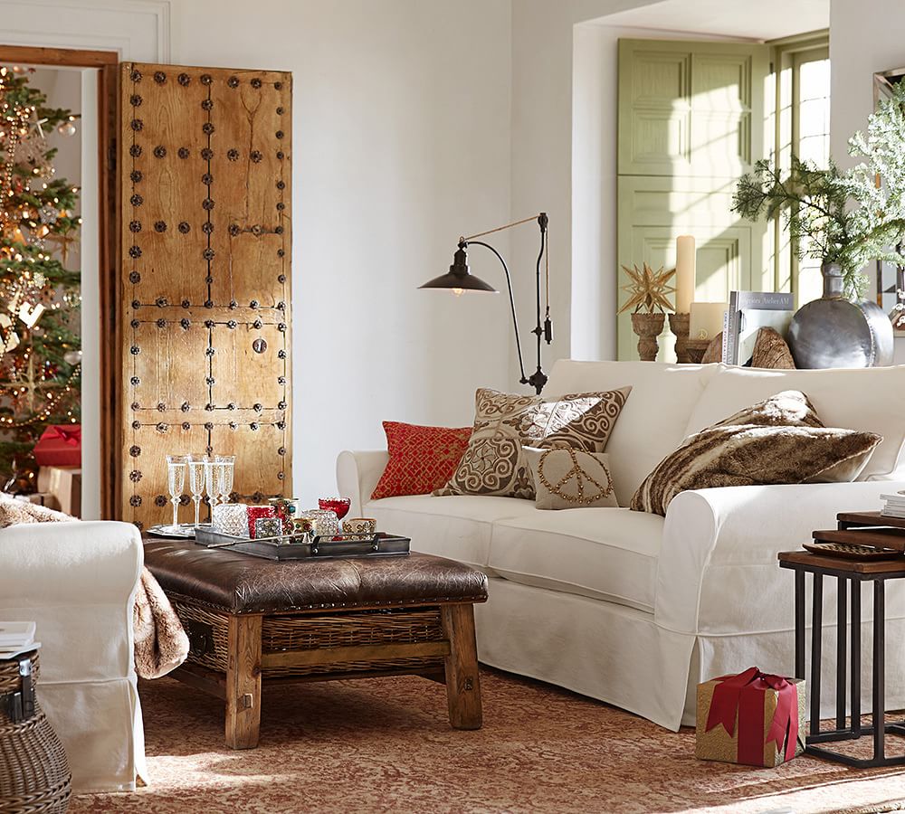 Faux Fur Euro Sham Pottery Barn