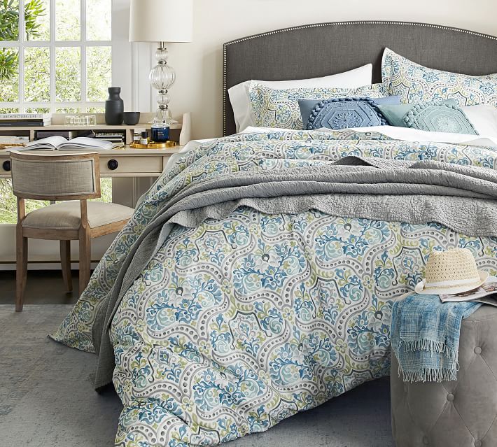 pottery barn organic quilt