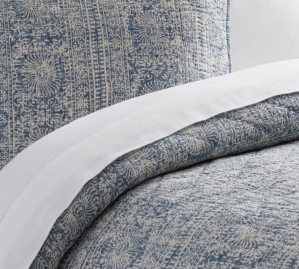 Goldie Print Quilt & Shams | Pottery Barn