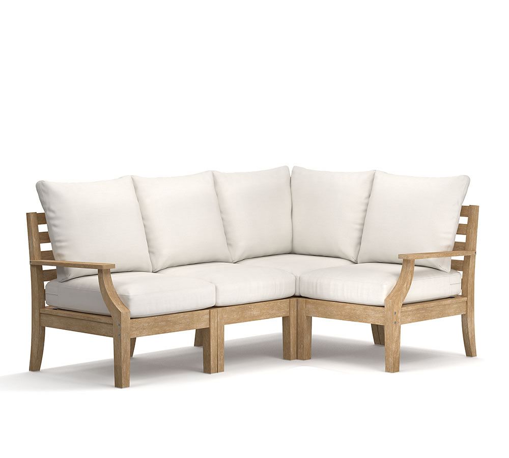 Belmont Outdoor Sectional Set Pottery Barn