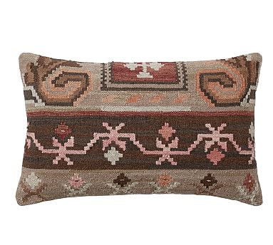 Dabney Kilims Lumbar Decorative Pillow Cover | Pottery Barn