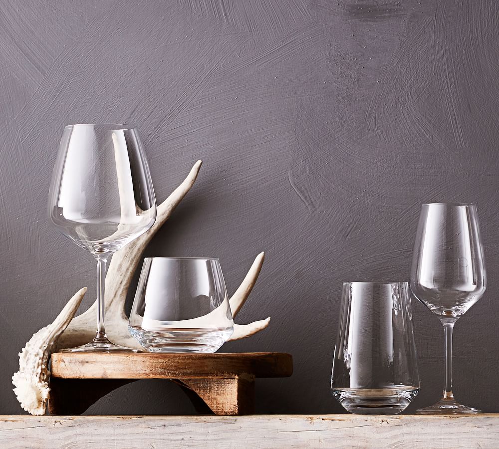 Schott Zwiesel Taste Stemless Wine Glasses Pottery Barn