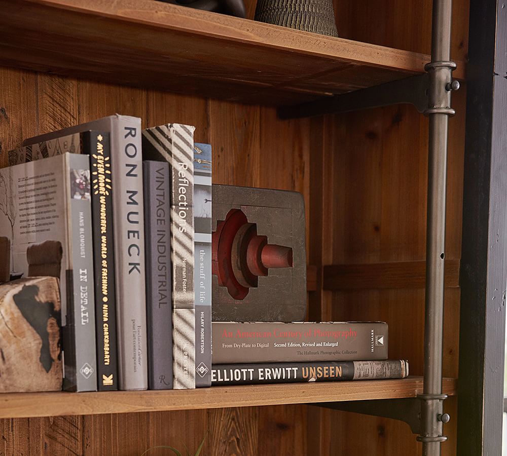 Gavin Reclaimed Wood Bookcase Pottery Barn