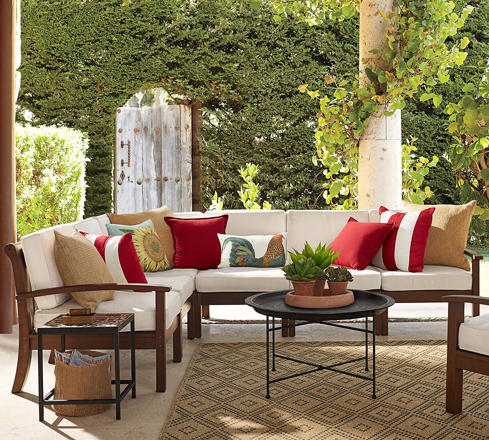 Sunflower Indoor/Outdoor Pillow Pottery Barn