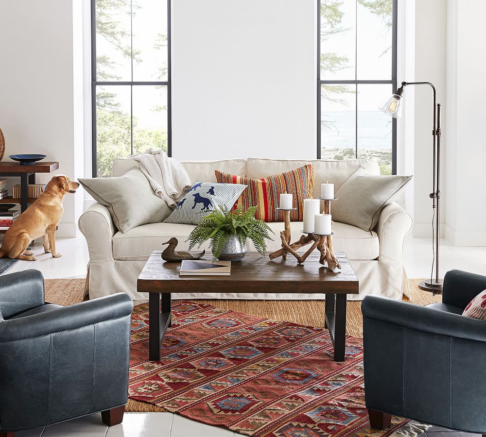 Griffin Reclaimed Wood Coffee Table Pottery Barn