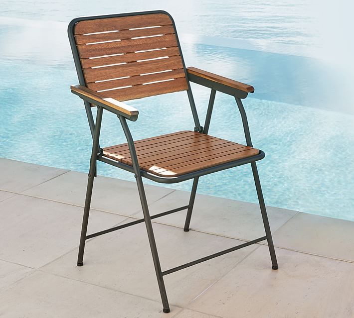 metal wood folding chairs