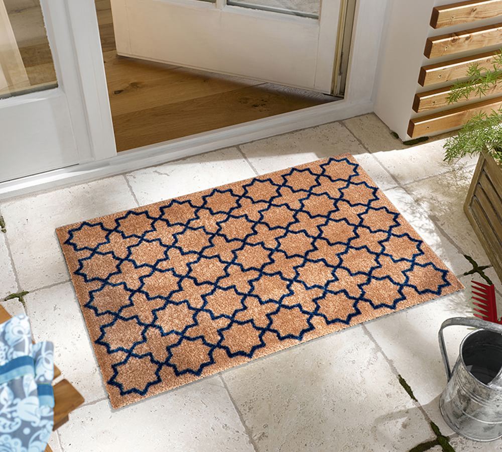 Eelis Indoor/Outdoor Washable Floor Mat Pottery Barn