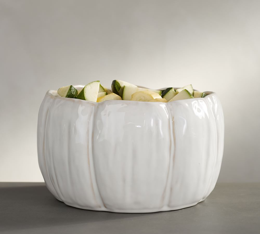 Pumpkin Serve Bowl Pottery Barn