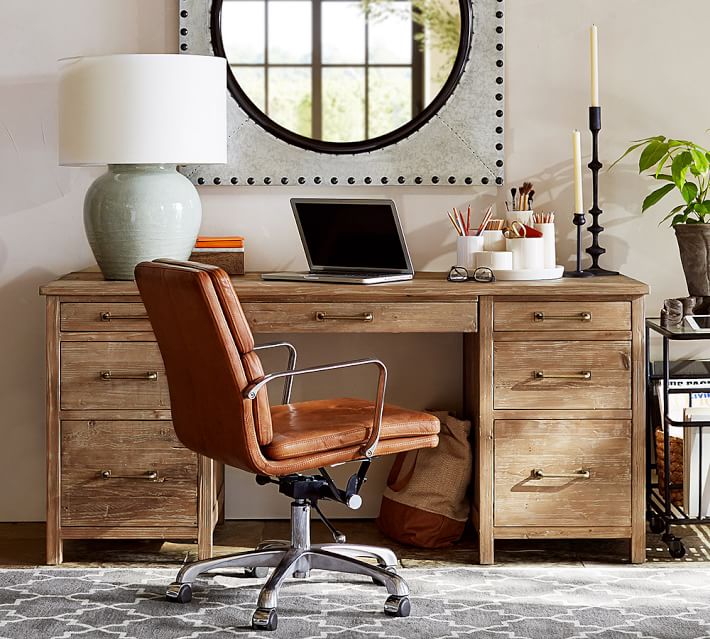 pottery barn parker desk