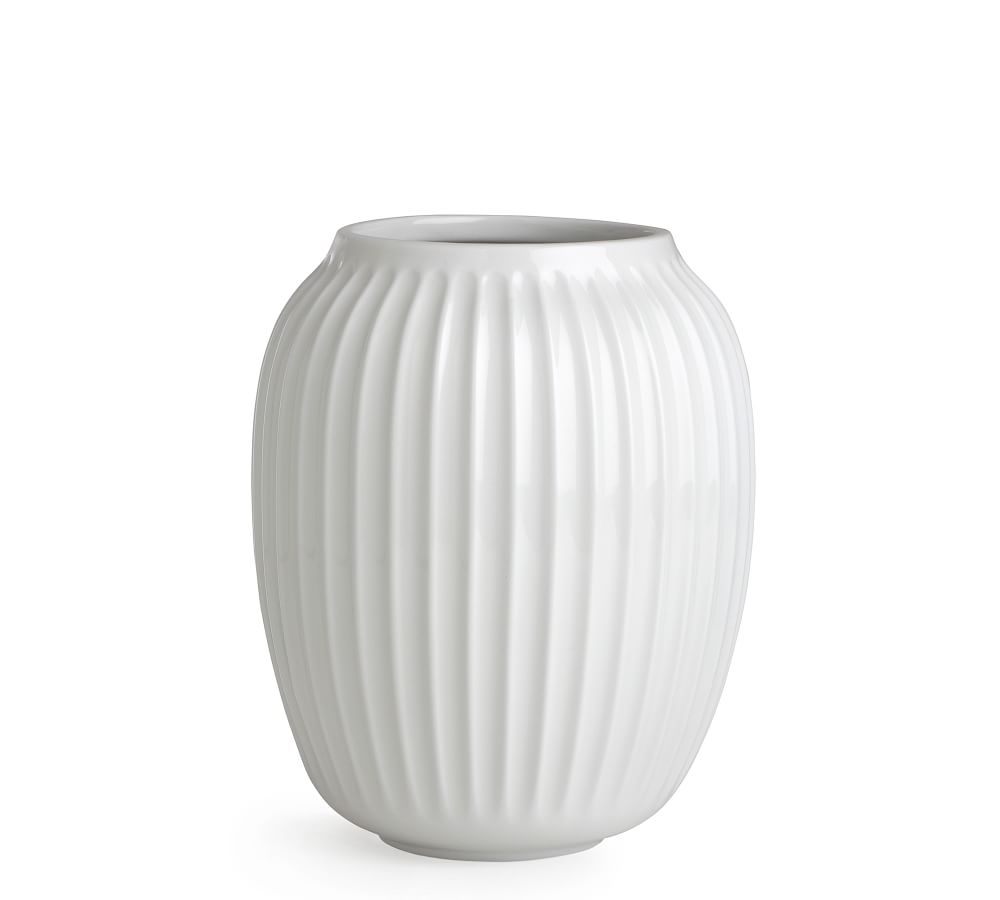 Kähler Hammershoi Vases - White Porcelain | Pottery Barn