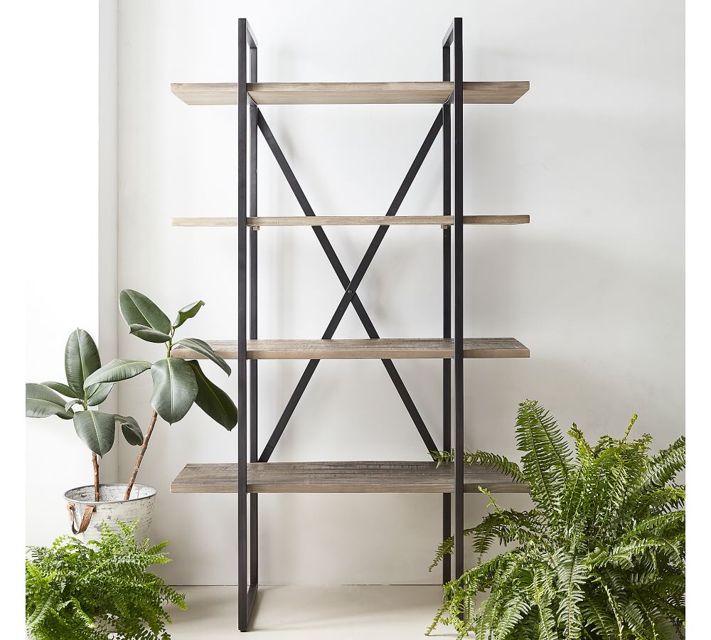 Houston 42" x 71" Etagere Bookcase Pottery Barn