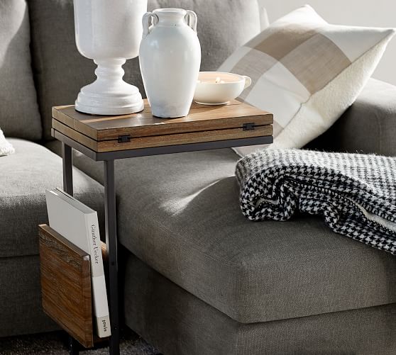 pottery barn c side table