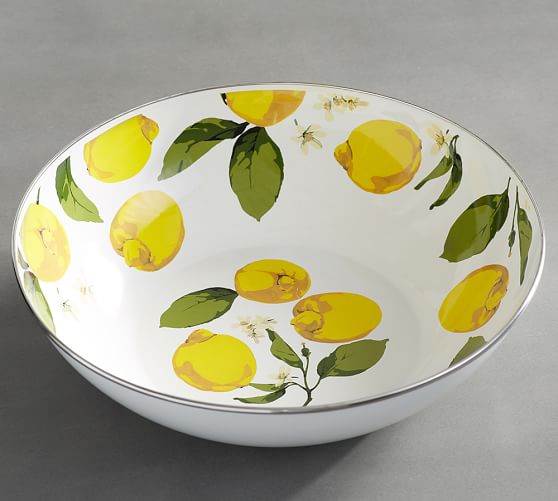 lemon ceramic bowl