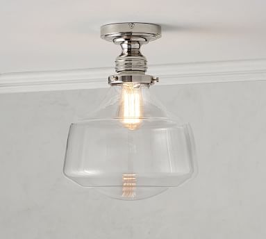 schoolhouse flush mount