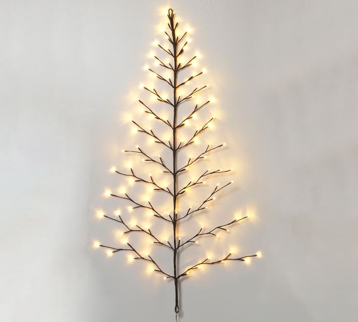 christmas light wall decor