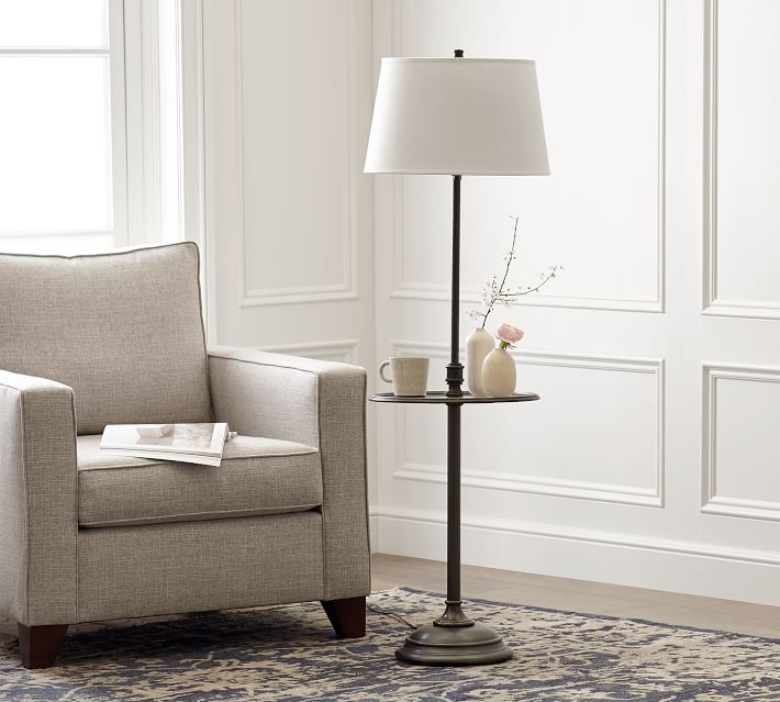 pottery barn floor lamps on sale