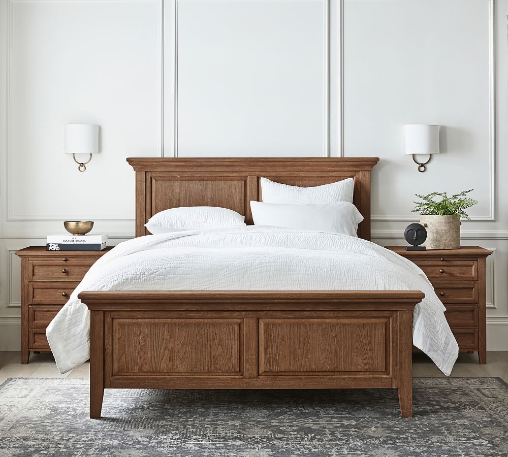 Hudson Bed Wooden Beds Pottery Barn