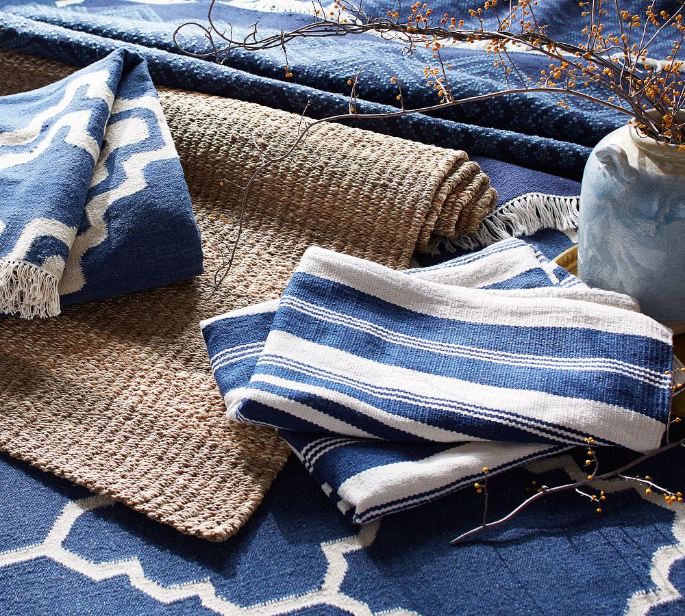 Natalie Dhurrie Rug Pottery Barn