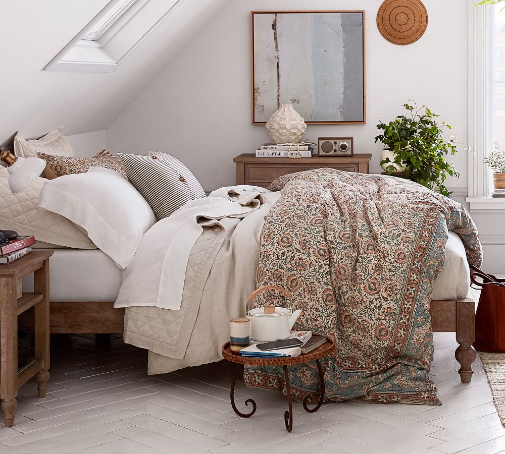 Astoria Platform Bed Pottery Barn