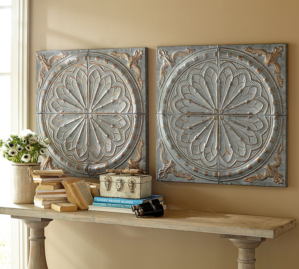 Tin Panels | Wall Decor | Pottery Barn