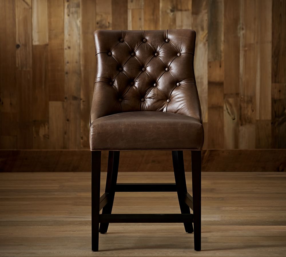 tufted kitchen stools