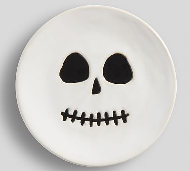 Small Skeleton Plate | Pottery Barn