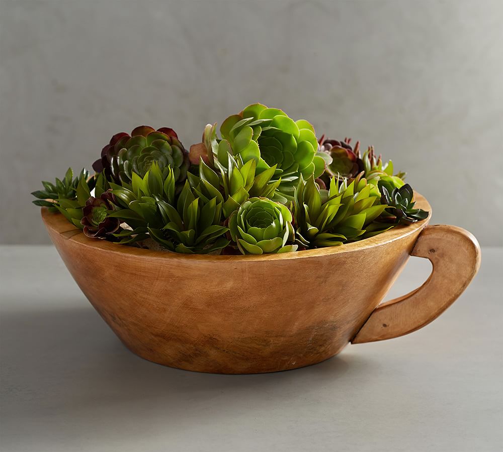 Mango Wood Dough Bowl Pottery Barn