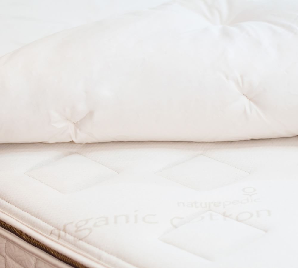 Naturepedic® Wooly 3" Organic Wool Mattress Topper Pottery Barn