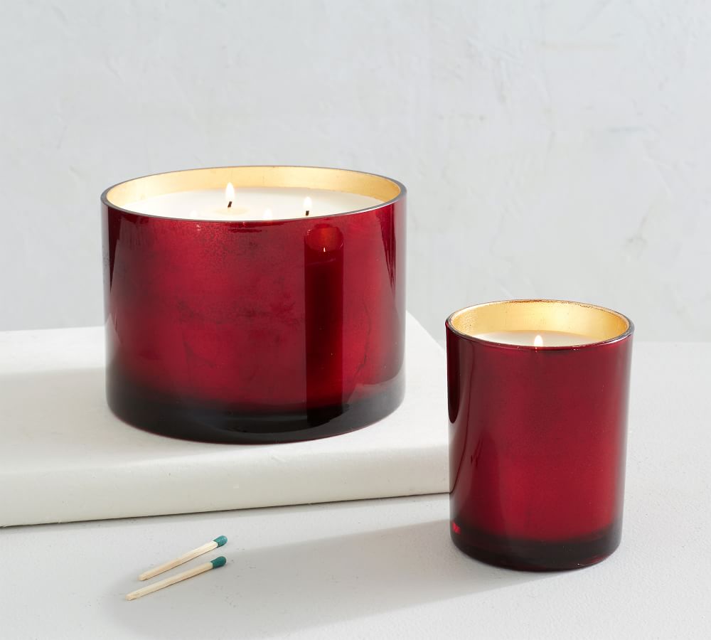 Fireside Cinnamon Scented Candles | Pottery Barn