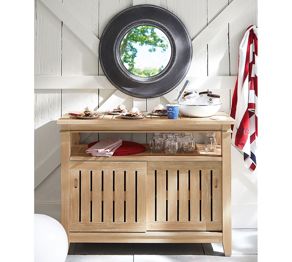 Zinc Wall Mirror Pottery Barn