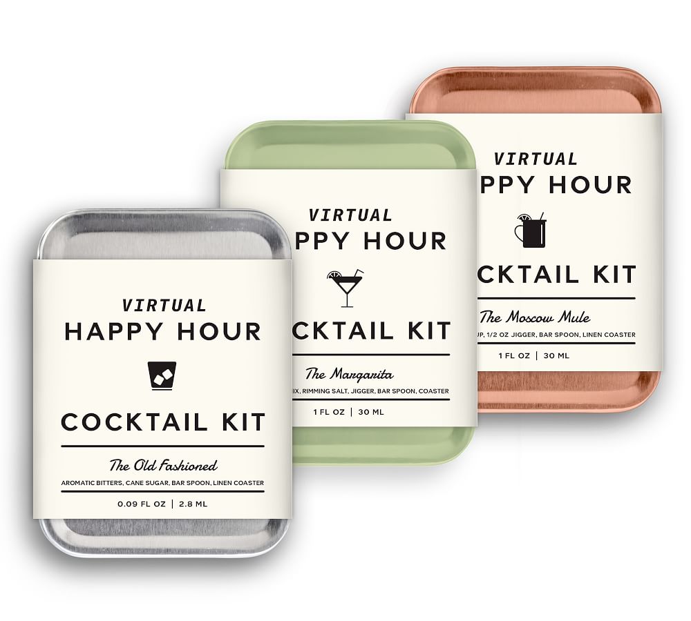 Virtual Happy Hour Cocktail Kits Set of 3 Pottery Barn