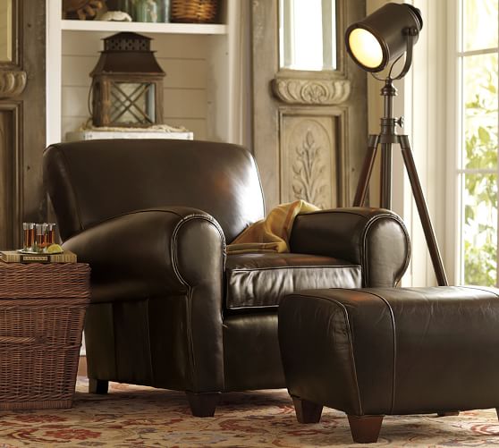 pottery barn manhattan armchair