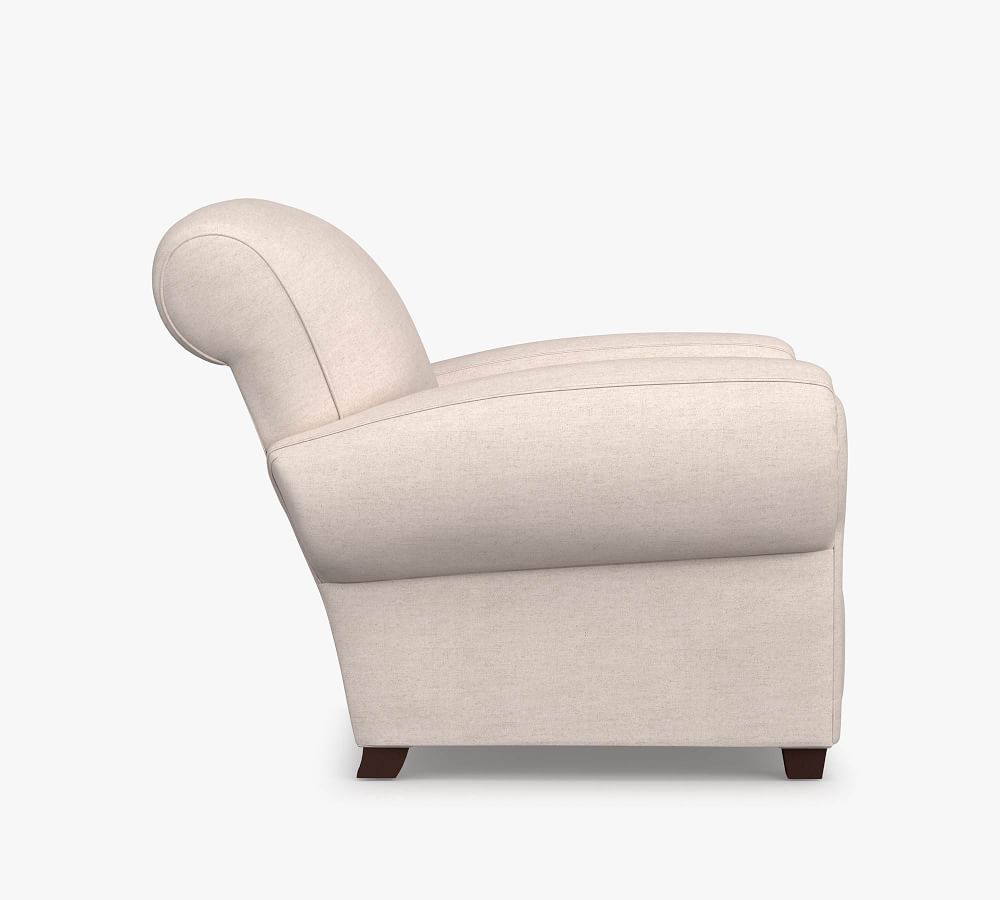 Manhattan Upholstered Recliner Pottery Barn