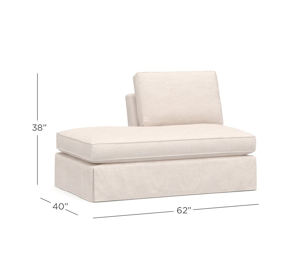 Pearce Square Arm Build Your Own Sectional Slipcovers | Pottery Barn