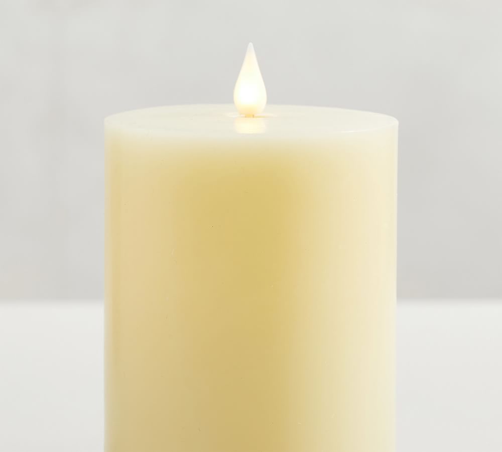 Flameless Oil Diffuser Pillar Candle With Remote Pottery Barn