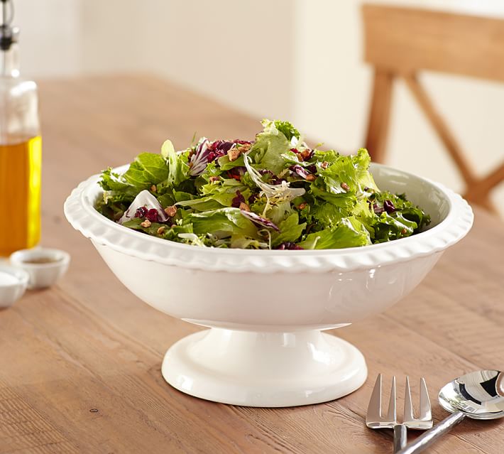 Napoli Footed Serving Bowl Pottery Barn