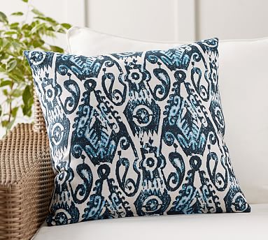 ikat outdoor cushions