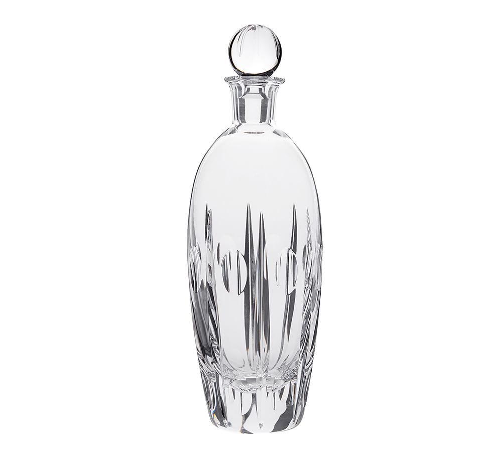 Round Cut Decanter Bar Accessories Pottery Barn