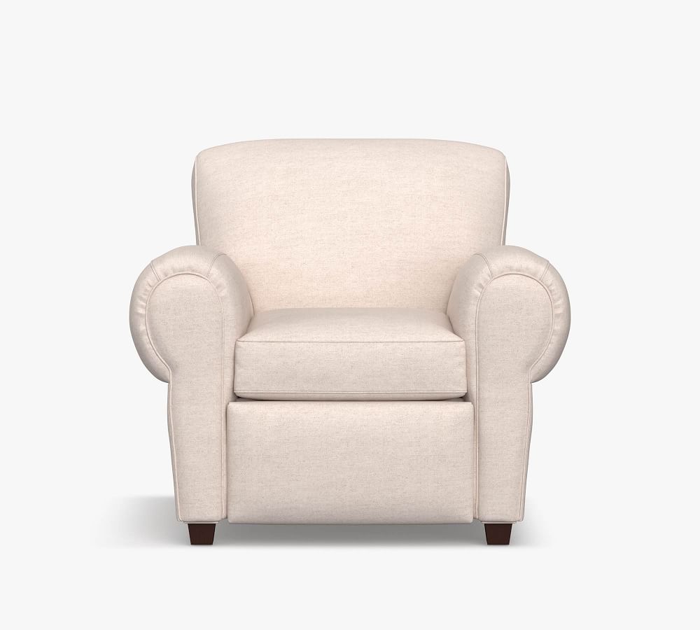 Manhattan Upholstered Recliner Pottery Barn
