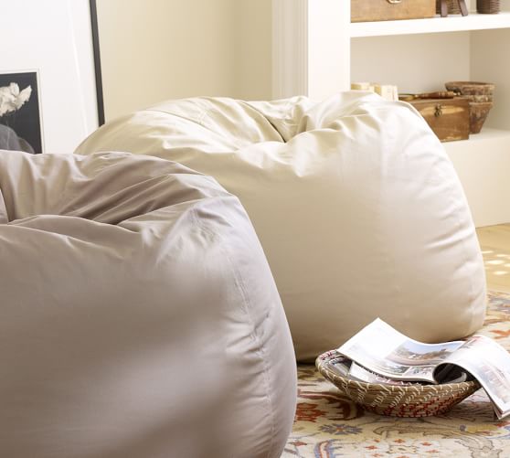 pottery barn bean bag cover