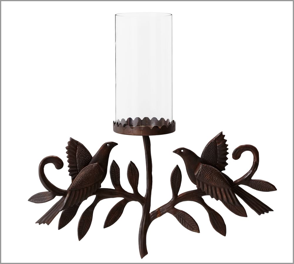 Bronze Bird Candle Sconce Pottery Barn