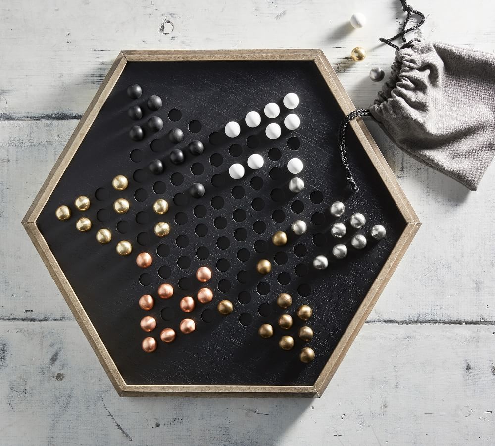 Chinese Checkers Board Pottery Barn