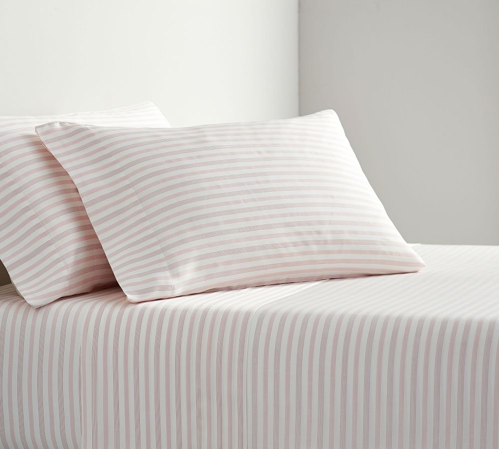 Shea Stripe TENCEL™ Sheet Set Pottery Barn