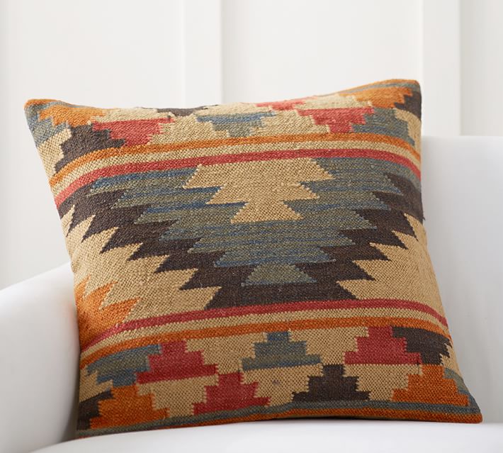 Alder Kilim Pillow Cover 24" Pottery Barn
