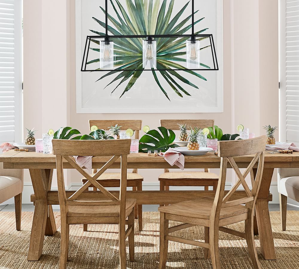 Zaire Iron Chandelier Pottery Barn