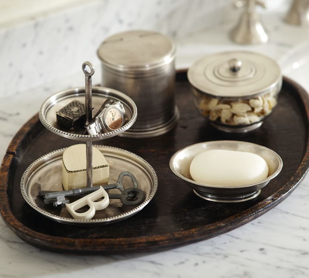 Quinn Beaded Bath Accessories Pottery Barn