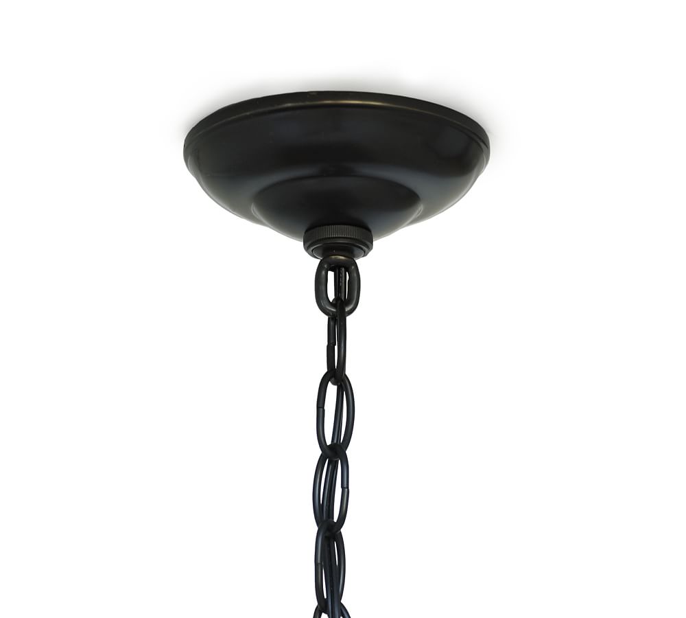 Hundi Metal & Glass Pendant | Pottery Barn