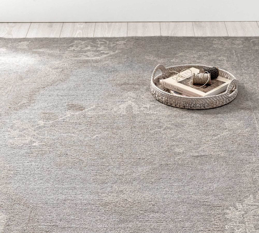 Kenley Tufted Wool Rug Pottery Barn