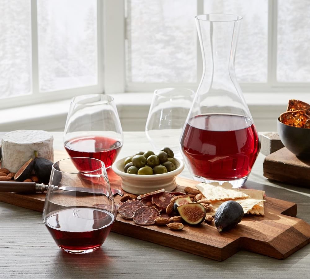 After Hours Stemless Decanter Set Wine Accessories Pottery Barn