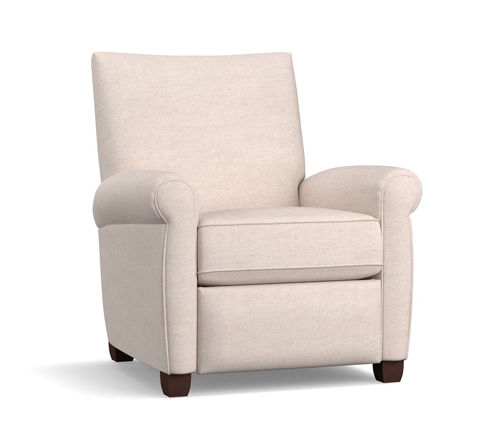 Grayson Upholstered Recliner Pottery Barn